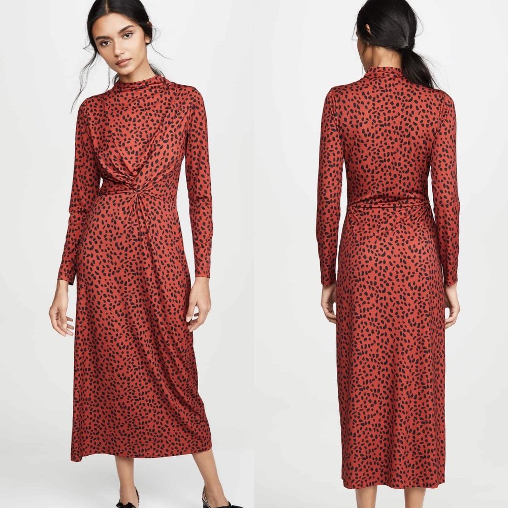 WAYF Prudence Knit Midi Dress